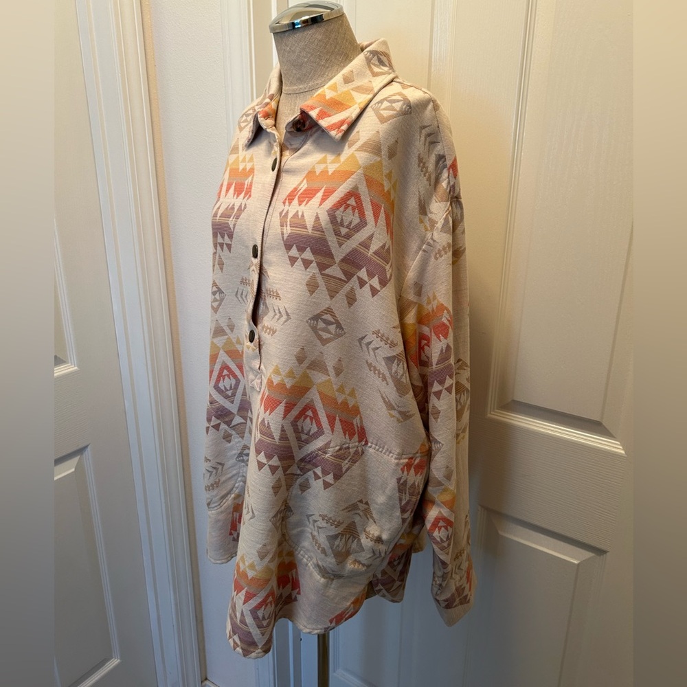 Pendleton Pullover Beach Tunic With Pockets - image 7